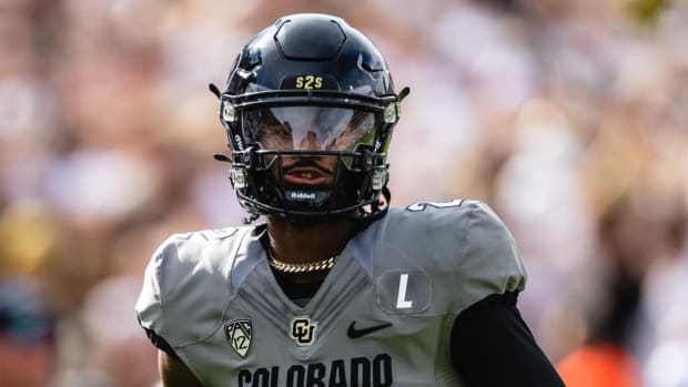 Shedeur Sanders against USC at Folsom Field